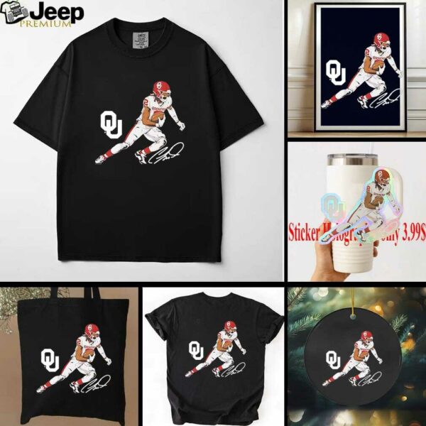 Oklahoma football CeeDee Lamb superstar pose signature shirt