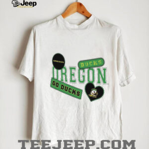 Oregon Ducks Go Ducks heart shirt