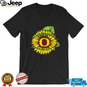 Oregon Ducks sunflower football shirt