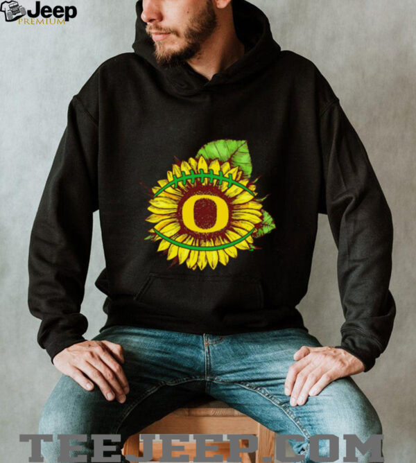 Oregon Ducks sunflower football shirt