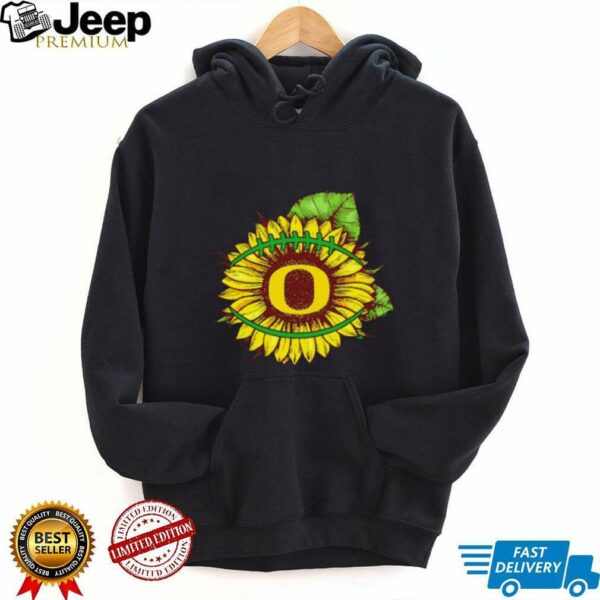 Oregon Ducks sunflower football shirt