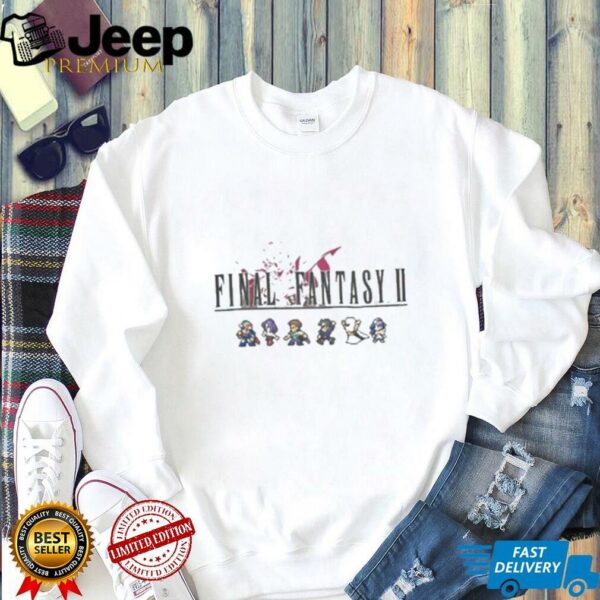 Original Final Fantasy Pixel Art Ii T Shirt
