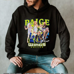 Paige Bueckers Dallas Wings WNBA All Star collage signature shirt