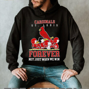 Peanuts Charlie Brown Snoopy St Louis Cardinals baseball forever not...