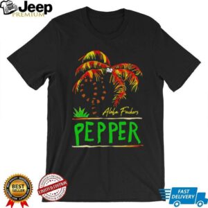 Pepper twisted palm aloha fuckers shirt