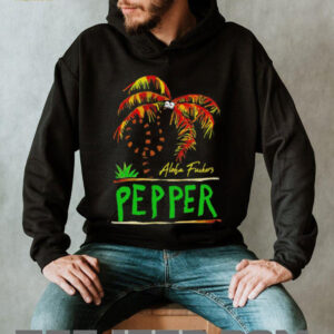 Pepper twisted palm aloha fuckers shirt