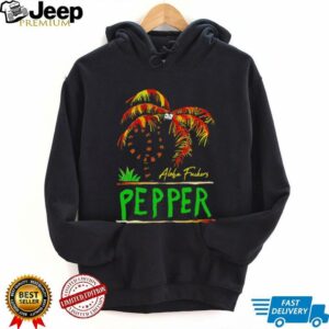Pepper twisted palm aloha fuckers shirt