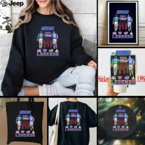 Phil Simms And Eli Manning New York Giants Legends Skyline T shirts