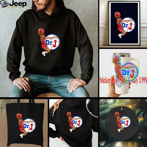 Philadelphia 76ers Dr. J Dunk shirt