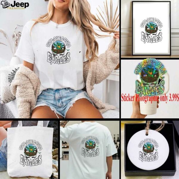 Philadelphia Eagles NFL x Grateful Dead shirt