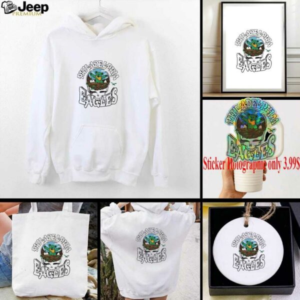 Philadelphia Eagles NFL x Grateful Dead shirt