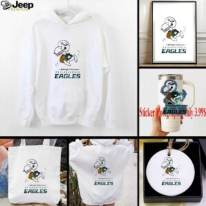 Philadelphia Eagles Snoopy Baseball Sport Shirt