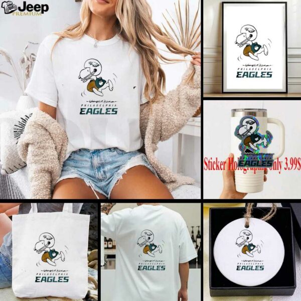 Philadelphia Eagles Snoopy Baseball Sport Shirt