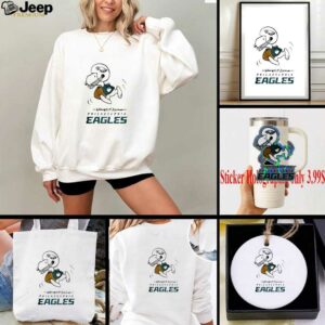 Philadelphia Eagles Snoopy Baseball Sport Shirt