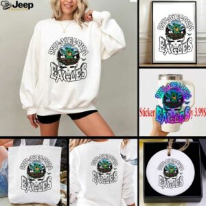Philadelphia Eagles X Grateful Dead mascot logo shirt
