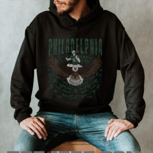 Philadelphia Football Skull Vintage Shirt