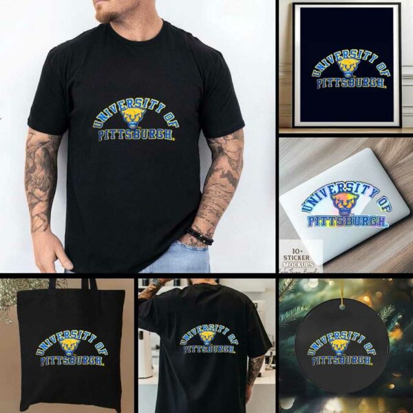 Pitt Panthers Black Pro Standard Classic T Shirt