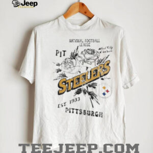 Pittsburgh Steelers National Football League PIT Steel City football Stripe Distressed Raglan shirt