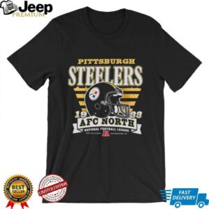 Pittsburgh Steelers Stripe Splash Franklin Throwback T Shirt