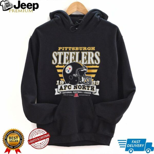 Pittsburgh Steelers Stripe Splash Franklin Throwback T Shirt