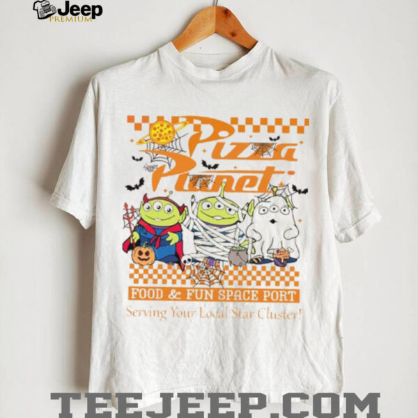 Pizza Planet Halloween Toy Story Alien Disney Shirt