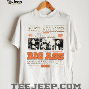 Post Malone Jelly Roll Tour Big Ass Stadium Tour Shirt