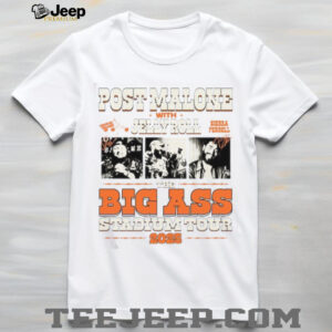 Post Malone Jelly Roll Tour Big Ass Stadium Tour Shirt