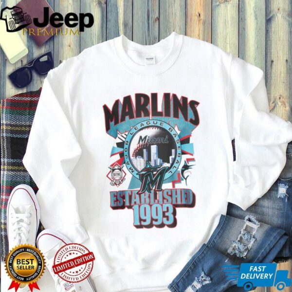 Pro Standard Miami Marlins Deco SJ T Shirt