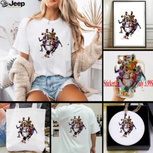 Professional basketball player legend graphic shirt
