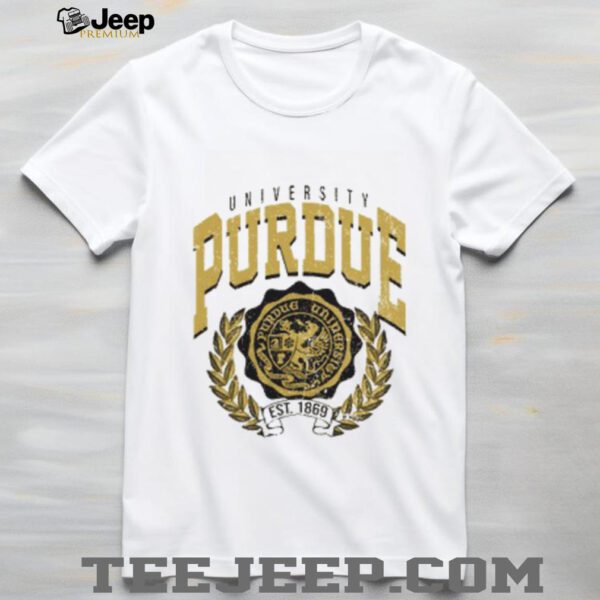 Purdue University Boilermakers Vintage Style College Team Shirt