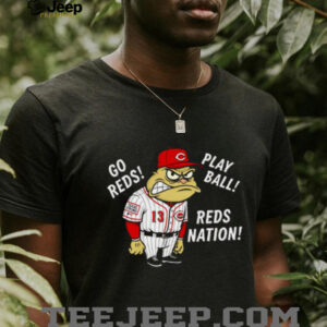 Cincinnati Reds Frog go reds play ball reds nation shirt