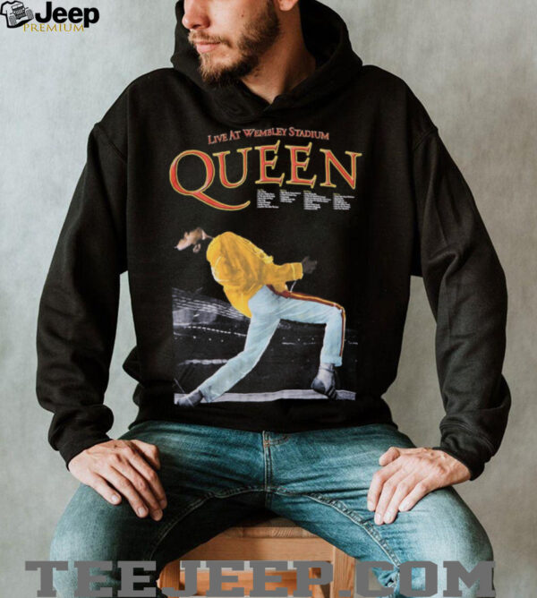 Queen Live At Wembley Stadium T Shirt