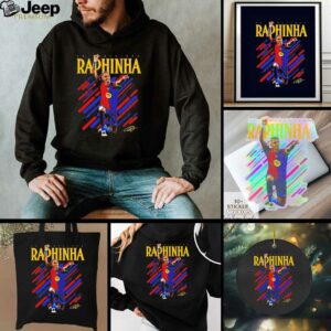 Raphinha celebration signature FC Barcelona shirt