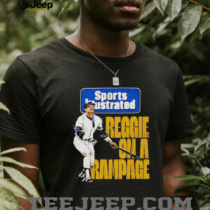 Reggie Jackson Sports Illustrated and New York Yankees Rampage shirt