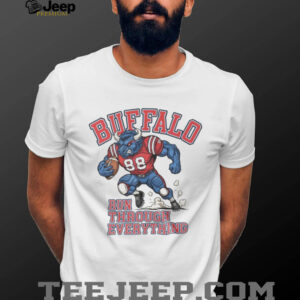 Retro Buffalo Football Mascot The Stampede Shirt