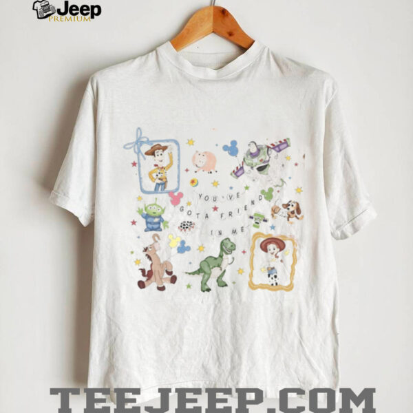 Retro Coquette Disney Toy Story You’ve Got A Friend In Me T shirt