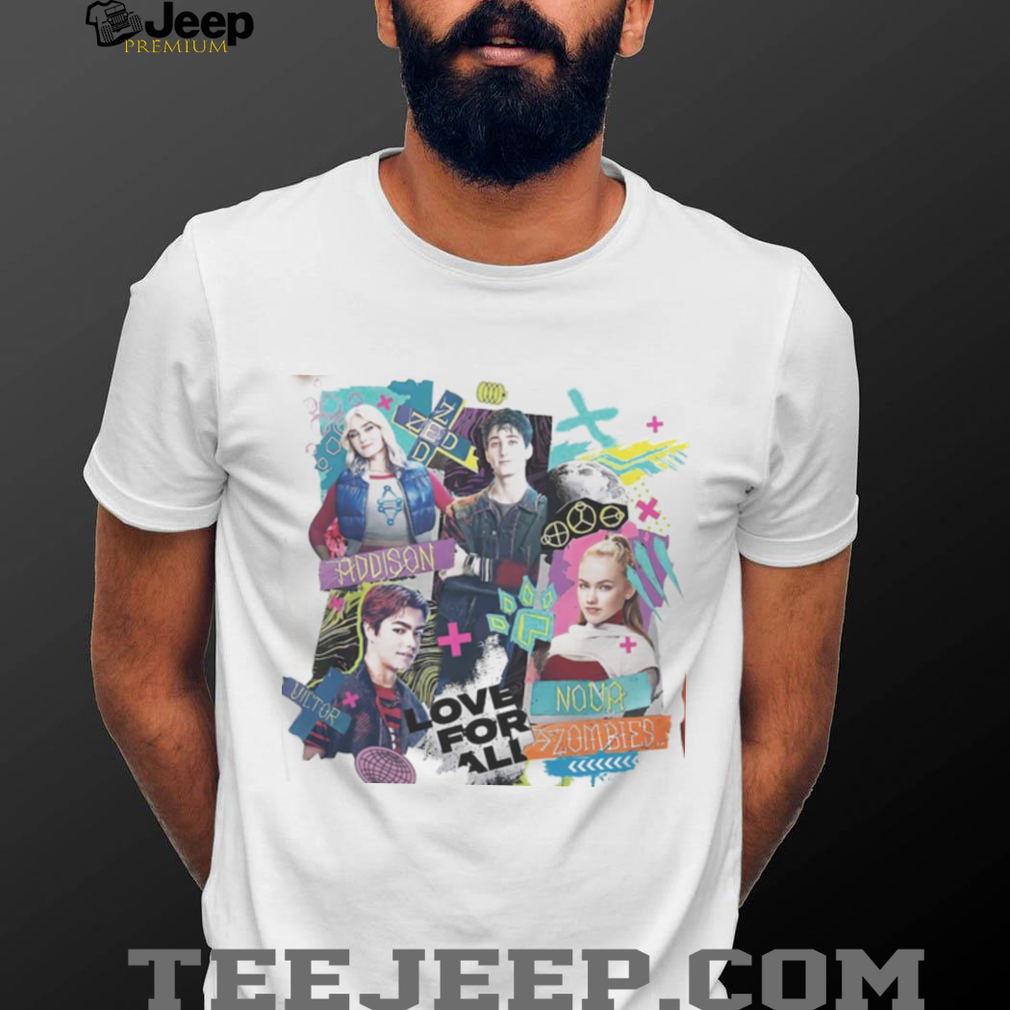 Retro Disney Channel Zombies 4 Movie Characters T shirt Retro Disney Channel Zombies 4 Movie Characters T shirt