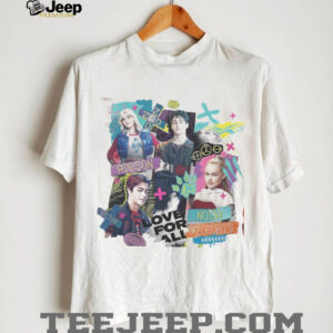 Retro Disney Channel Zombies 4 Movie Characters T shirt