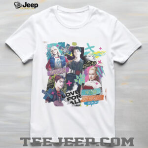 Retro Disney Channel Zombies 4 Movie Characters T shirt