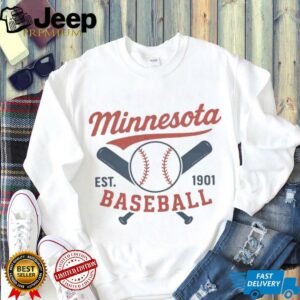 Retro Minnesota Baseball est 1901 T shirt
