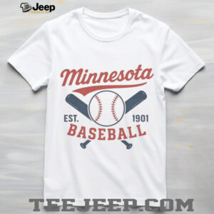 Retro Minnesota Baseball est 1901 T shirt