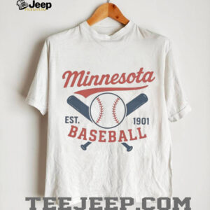 Retro Minnesota Baseball est 1901 T shirt