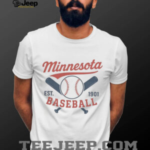 Retro Minnesota Baseball est 1901 T shirt