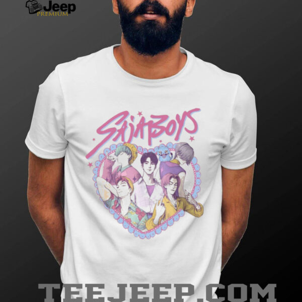 Retro SajaBoys Kpop Demon Hunters Anime Manga Style Shirt