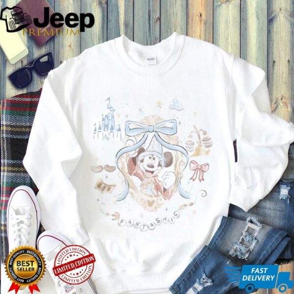 Retro Sorcerer Mickey Fantasia Shirt