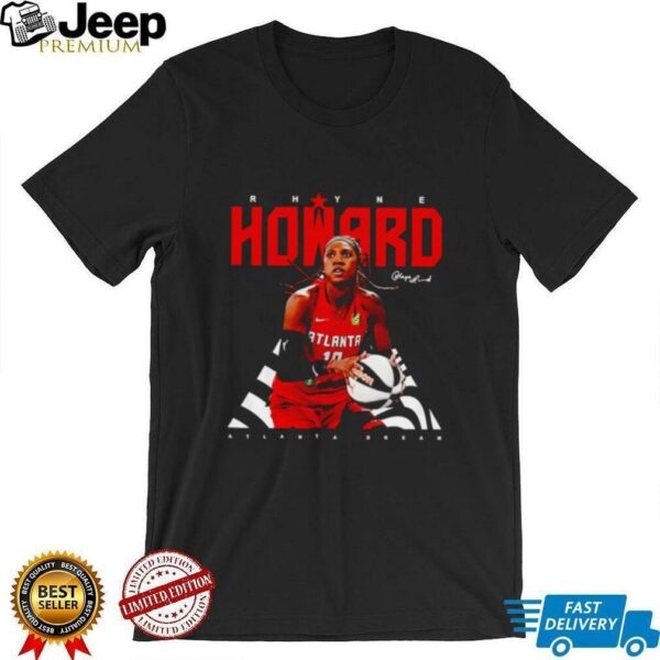 Rhyne Howard post moves Atlanta Dream signature shirt