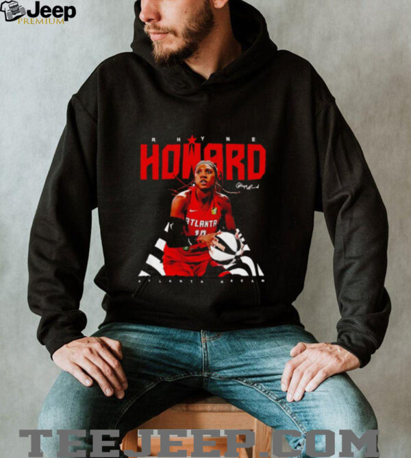 Rhyne Howard post moves Atlanta Dream signature shirt