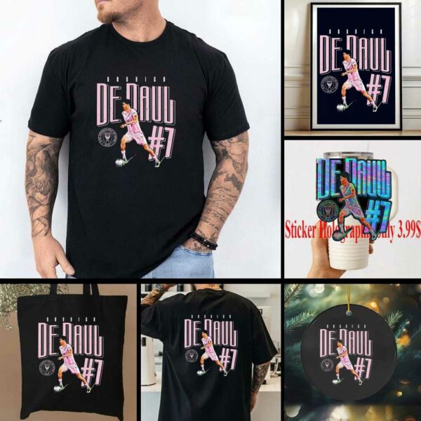 Rodrigo De Paul Inter Miami CF dash shirt
