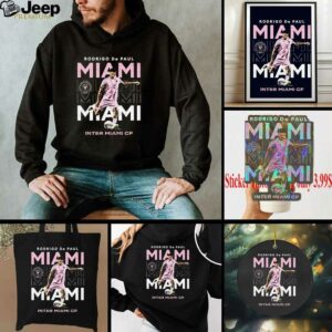 Rodrigo De Paul Inter Miami CF kicking shirt