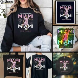 Rodrigo De Paul Inter Miami CF repeat graphic vintage shirt